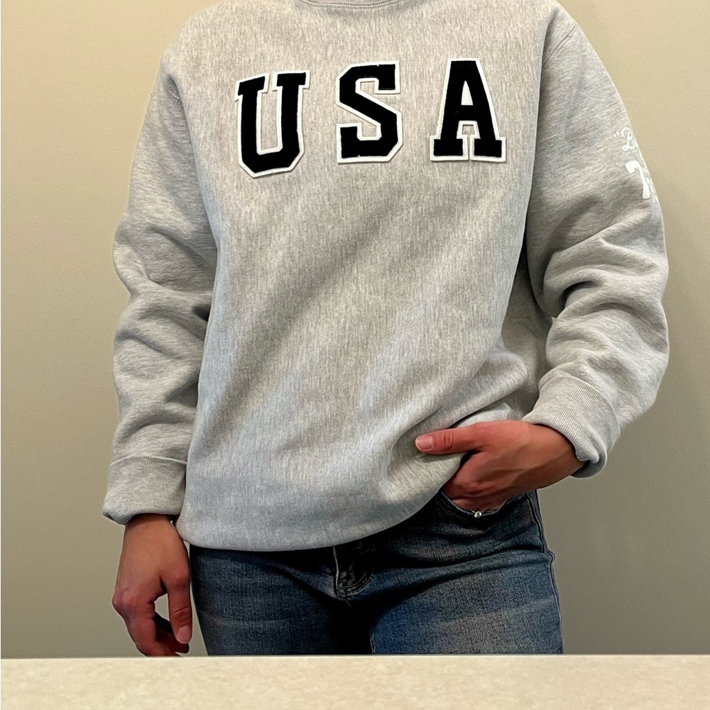 Gray USA Men's Sweater